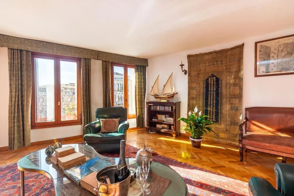 Ca Del Duca Historical Palace Grand Canal Apartment Venice